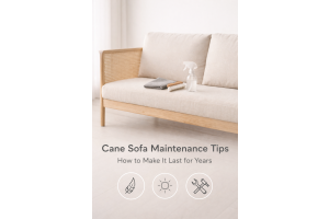 Cane Sofa Maintenance Tips